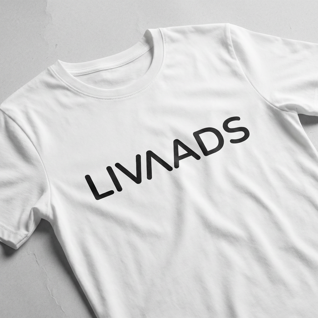 Premium T-Shirt mit LIVAADS Branding