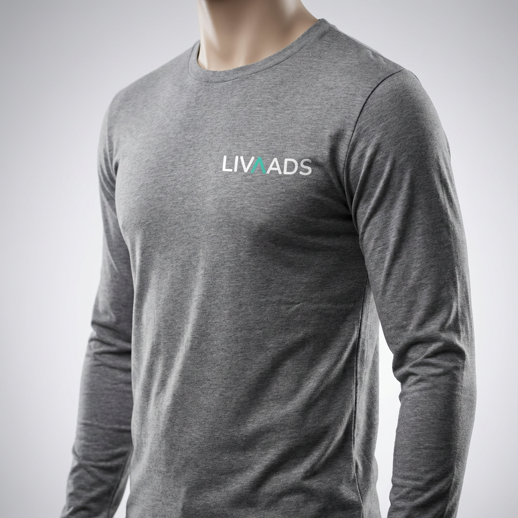 Longsleeve mit LIVAADS Branding